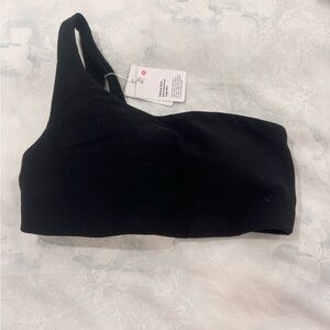 Lululemon Ribbed Nulu Asymmetrical Yoga Bra - New with Tags